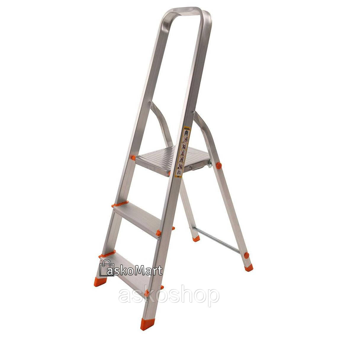 

Стремянка алюминиевая 3 ступеньки Laddermaster (Alcor A1A3)