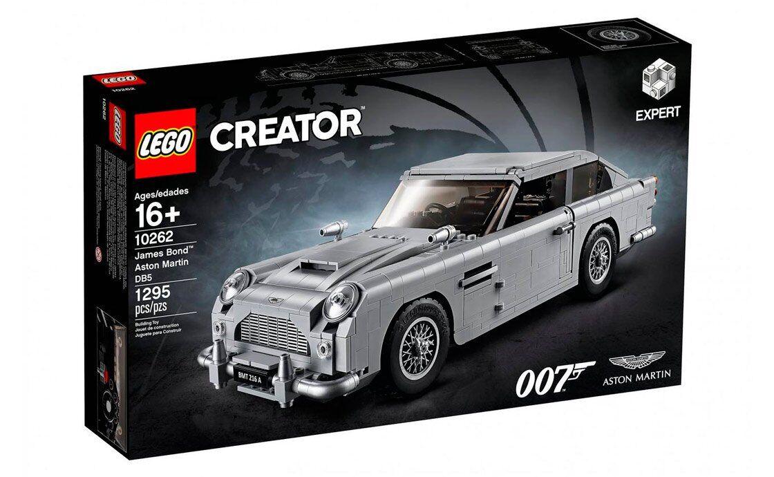 

Конструктор LEGO Creator James Bond™ Астон Мартин DB5 1295 деталей (10262)