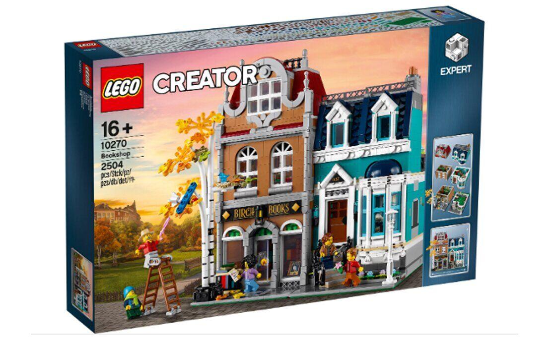 

Конструктор LEGO Creator Книжный магазин 2504 детали (10270