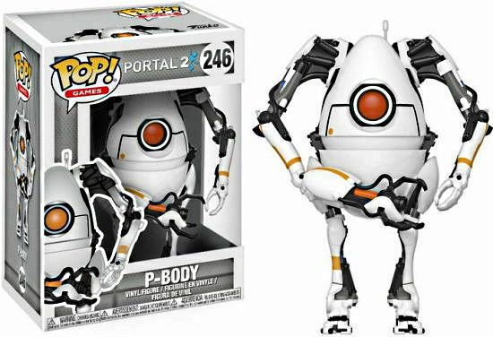 

Фигурка Funko Pop Фанко Поп Пи Боди Оранжевый Портал 2 Portal 2 P Body 10 см Game P РВ 246