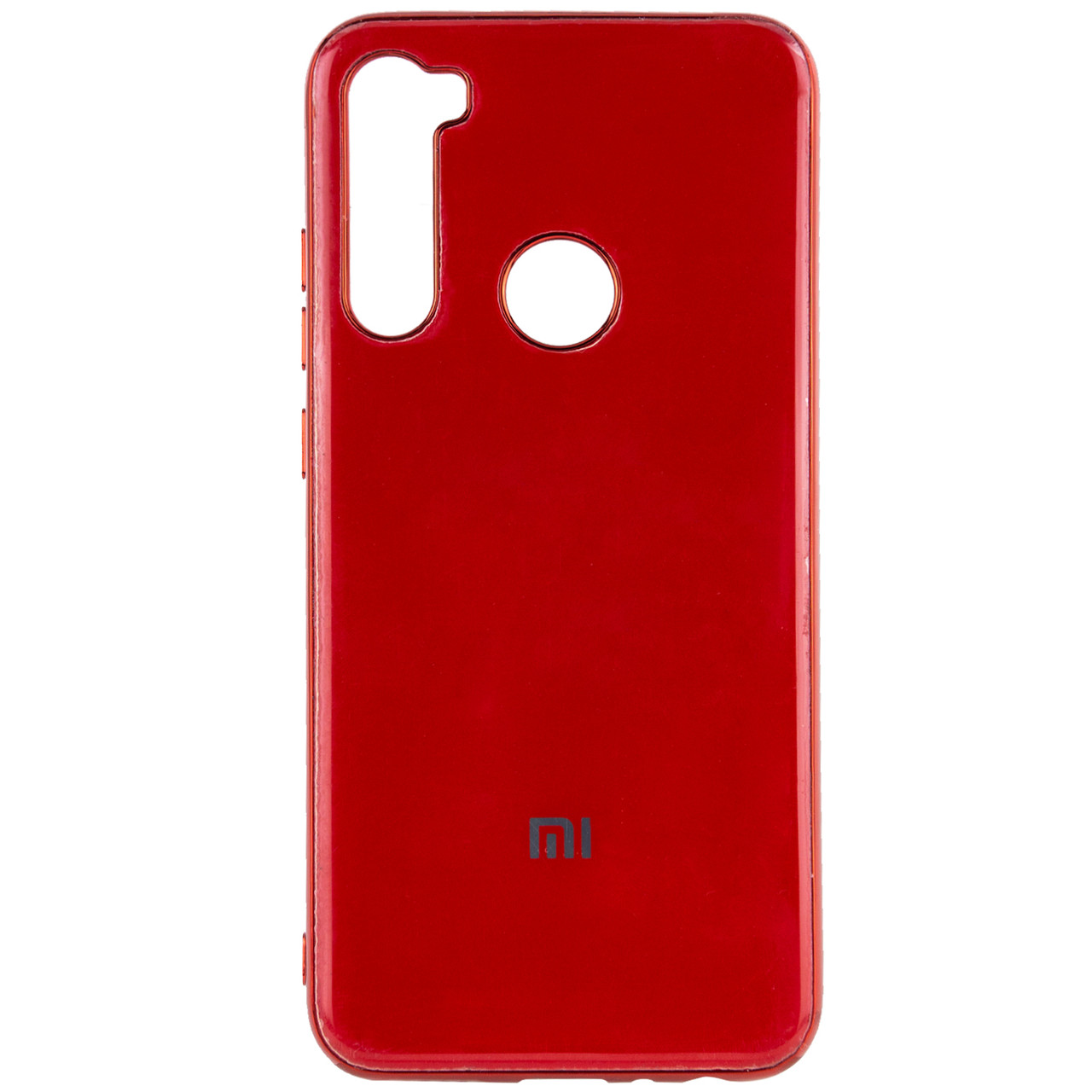 

TPU чехол GLOSSY LOGO для Xiaomi Redmi Note 8, Красный