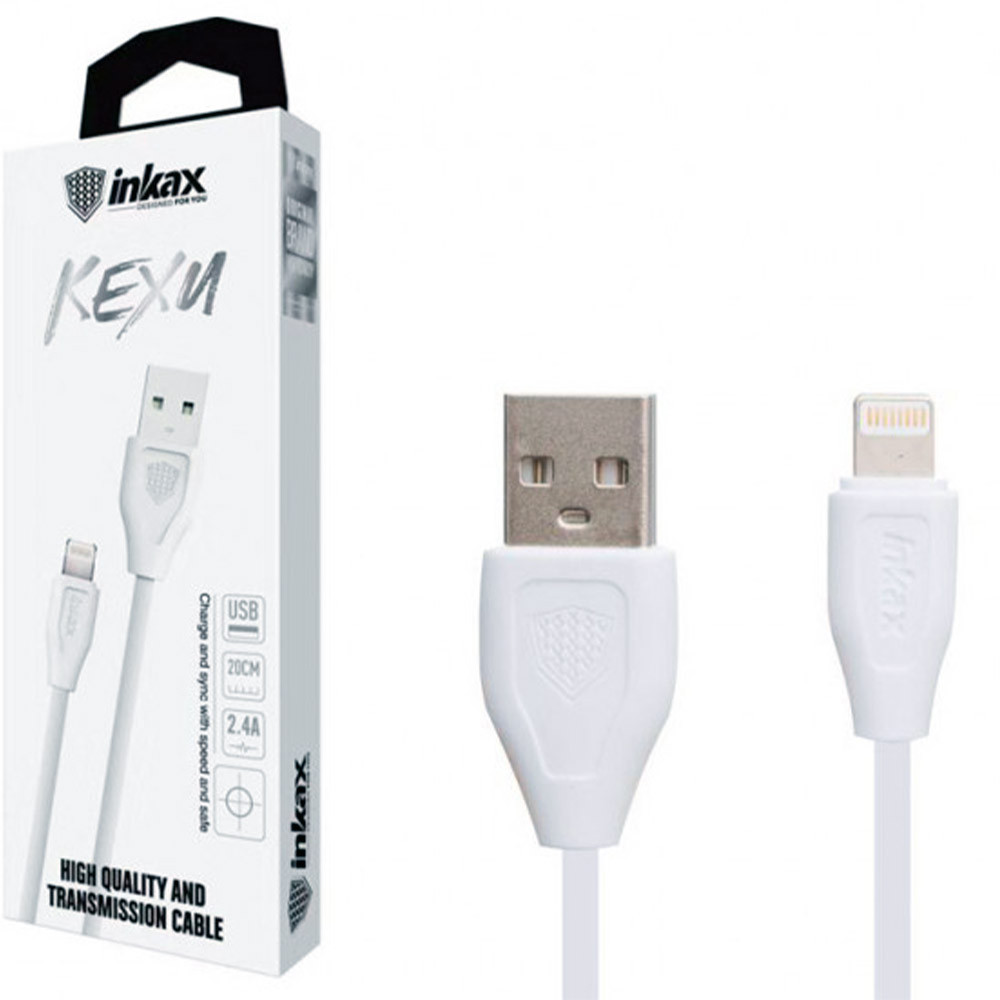 

USB Кабель Lightning INKAX CK-21, Белый