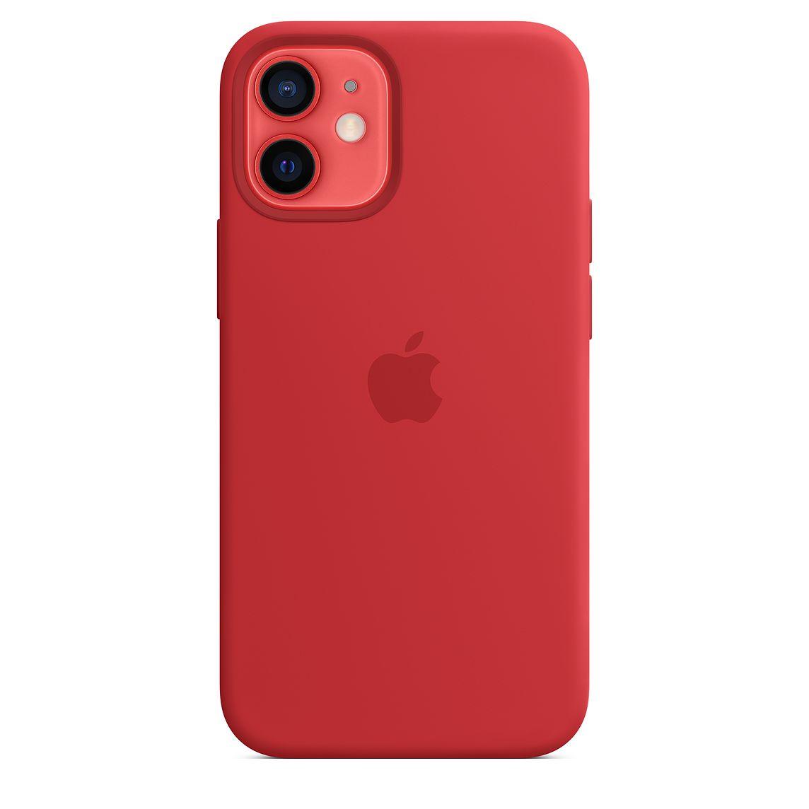 

Чехол Apple Silicone Case (LUX Copy) для Apple iPhone 12 mini (Red), Красный