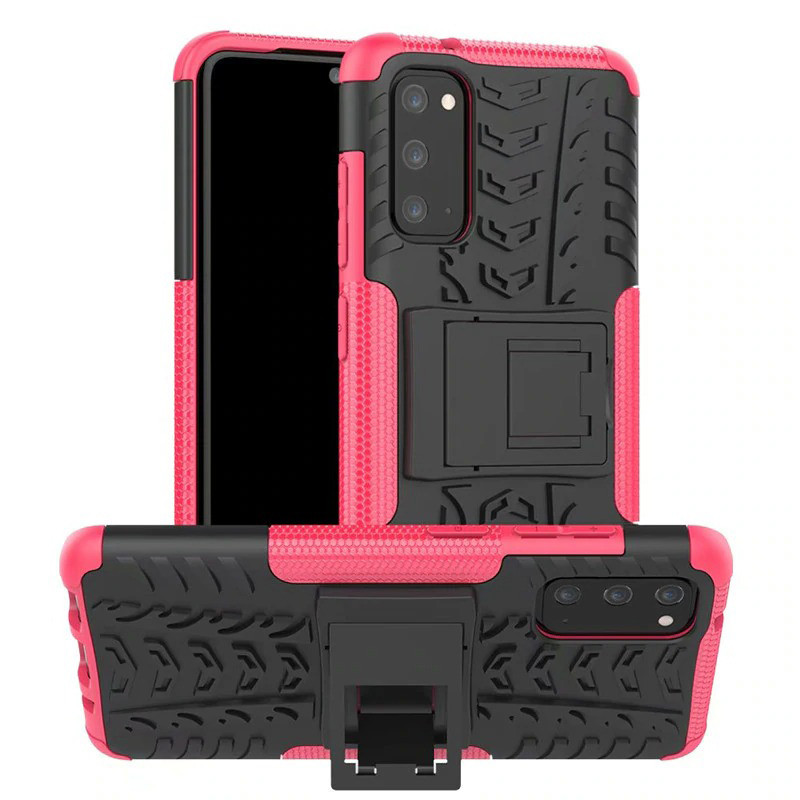 

Чехол Armor Case для Samsung G985 Galaxy S20 Plus Rose, Розовый