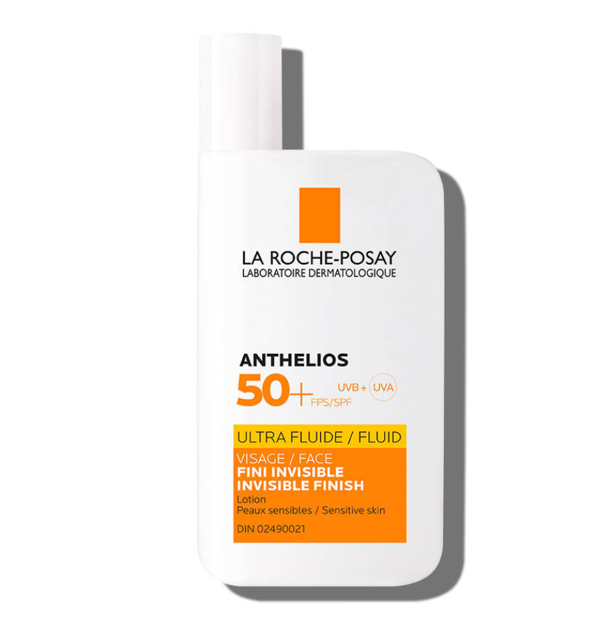 

La Roche-Posay Anthelios захисний флюїд для гіперчутливої та інтолератної шкіри без ароматизації SPF 50+