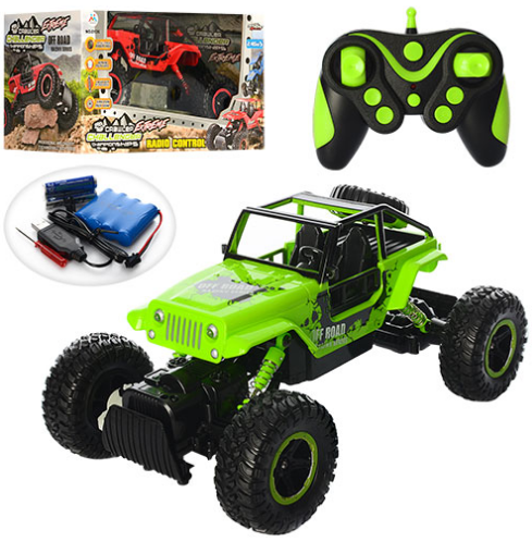 

Внедорожник с большими колесами на радиоуправлении Diancheng Toys Rock Crawler 0136 (2 цвета