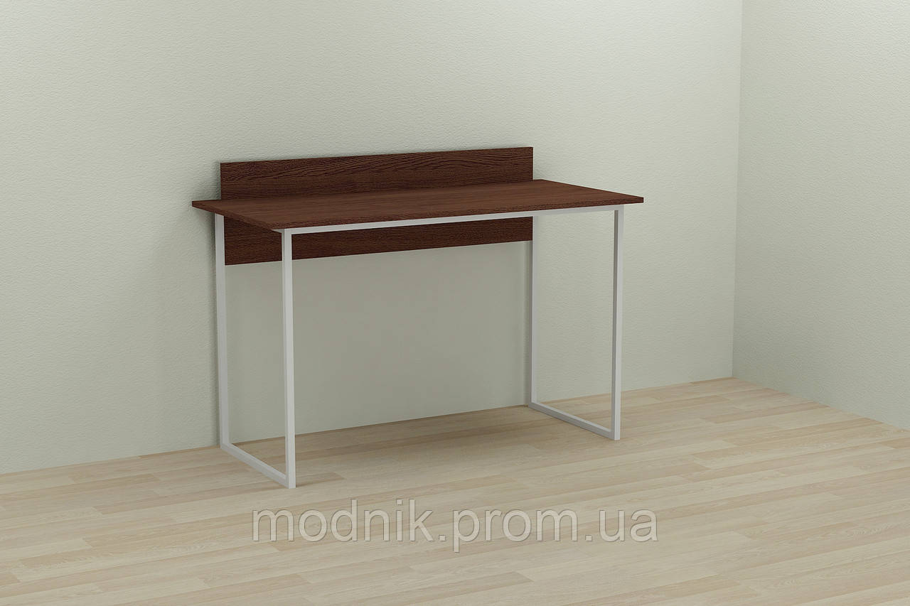 

Компьютерный стол Ferrum-decor Скай 75x140x70 белый ДСП Венге 16мм, КОД: 2400758