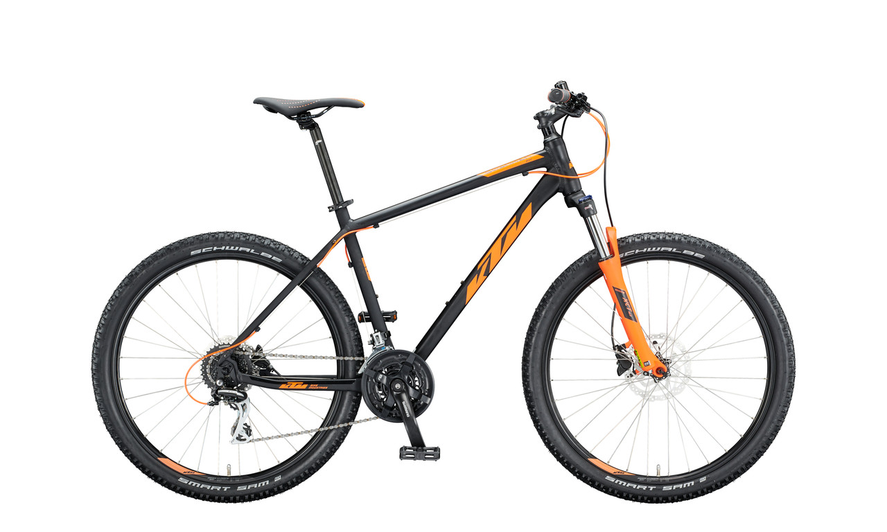 

Велосипед KTM CHICAGO DISC 27", рама M, черно-оранжевый , 2020