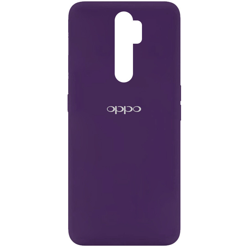 

Чехол силиконовый с микрофиброй Silicone Cover My Color Full Protective (A) для Oppo A5 (2020) /Oppo A9 (2020), Фиолетовый / purple