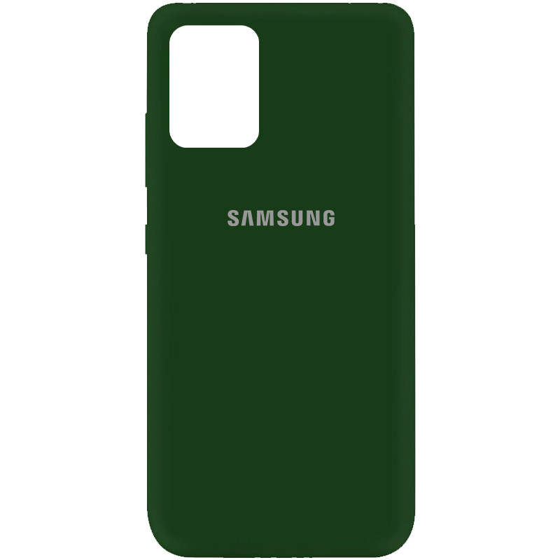 

Чехол силиконовый противоударный Silicone Cover My Color Full Protective (A) для Samsung Galaxy S10 Lite, Зеленый / dark green