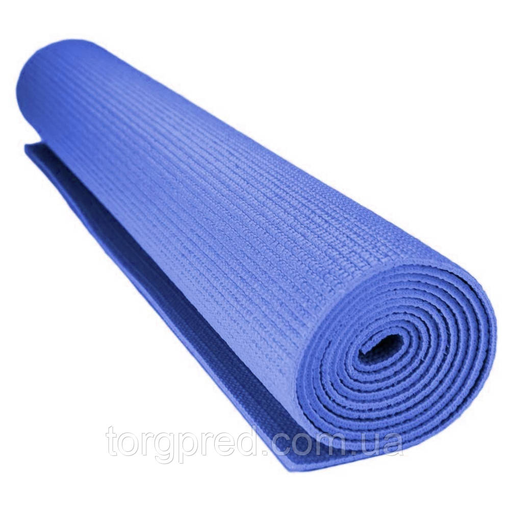 

Коврик для йоги и фитнеса Power System PS-4014 FITNESS-YOGA MAT Blue