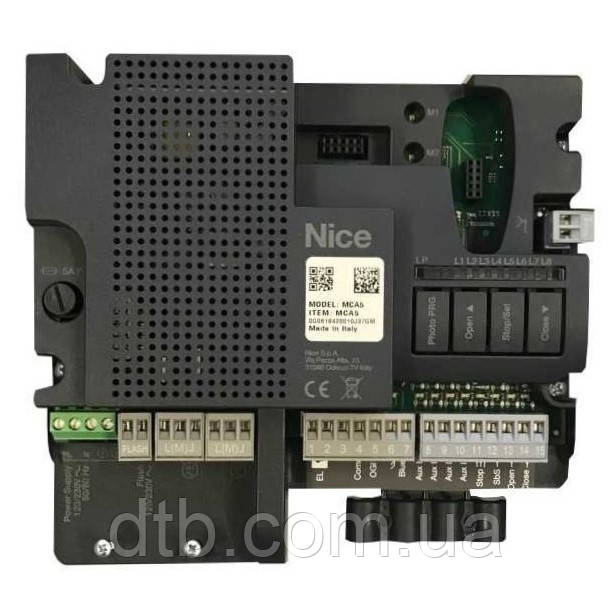 Плата управління MCA5 Nice для MC800 розпашних воріт Плата управління MCA5 Nice для MC800 розпашних воріт