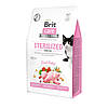 Сухой корм для стерилизованных кошек с чувствительным пищеварением Brit Care Cat GF Sterilized Sensitive 2 кг