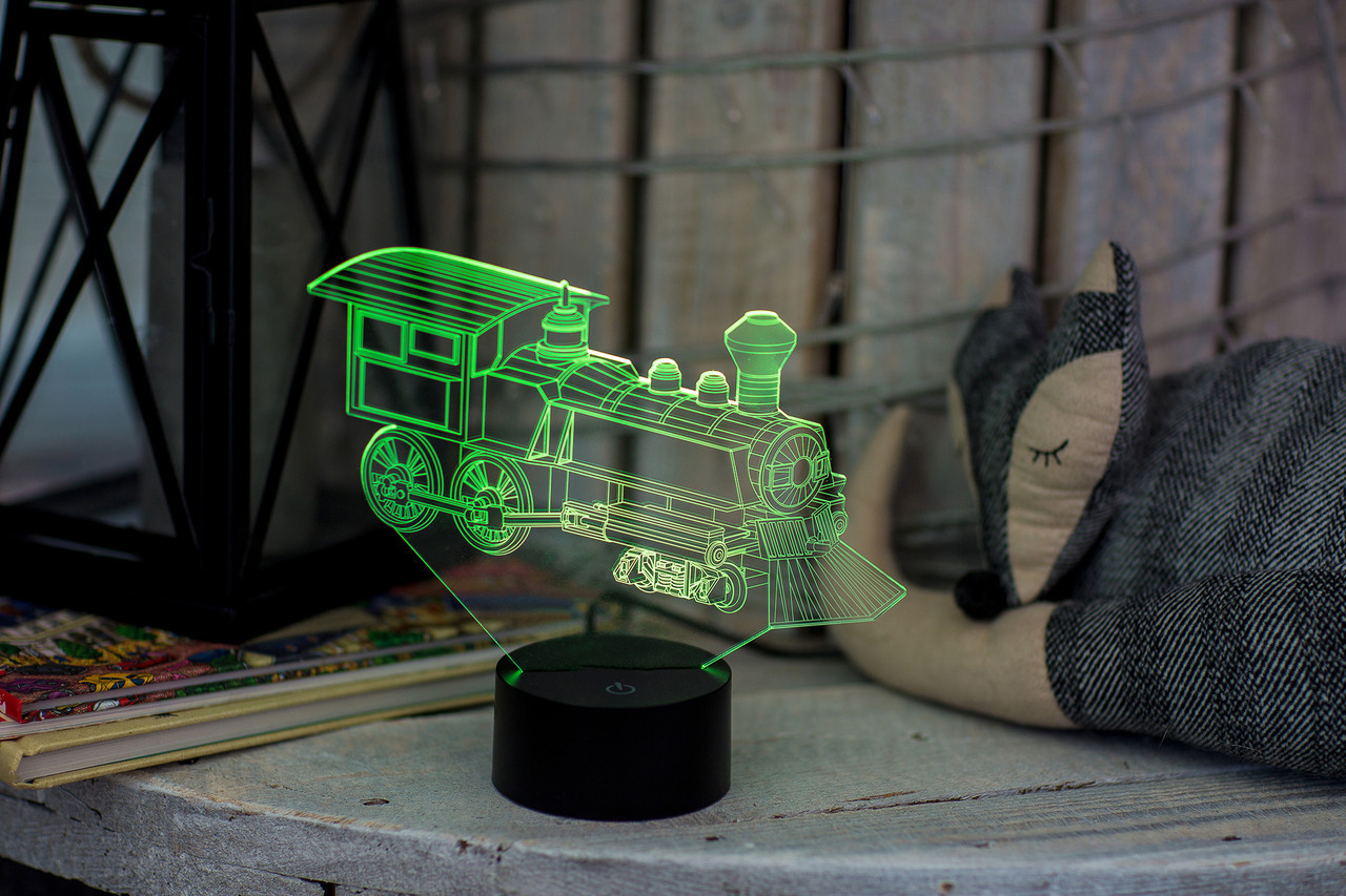 

Детский ночник "Паровозик" 3DTOYSLAMP