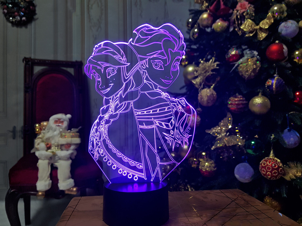 

Детский ночник - светильник "Холодное сердце" 3DTOYSLAMP