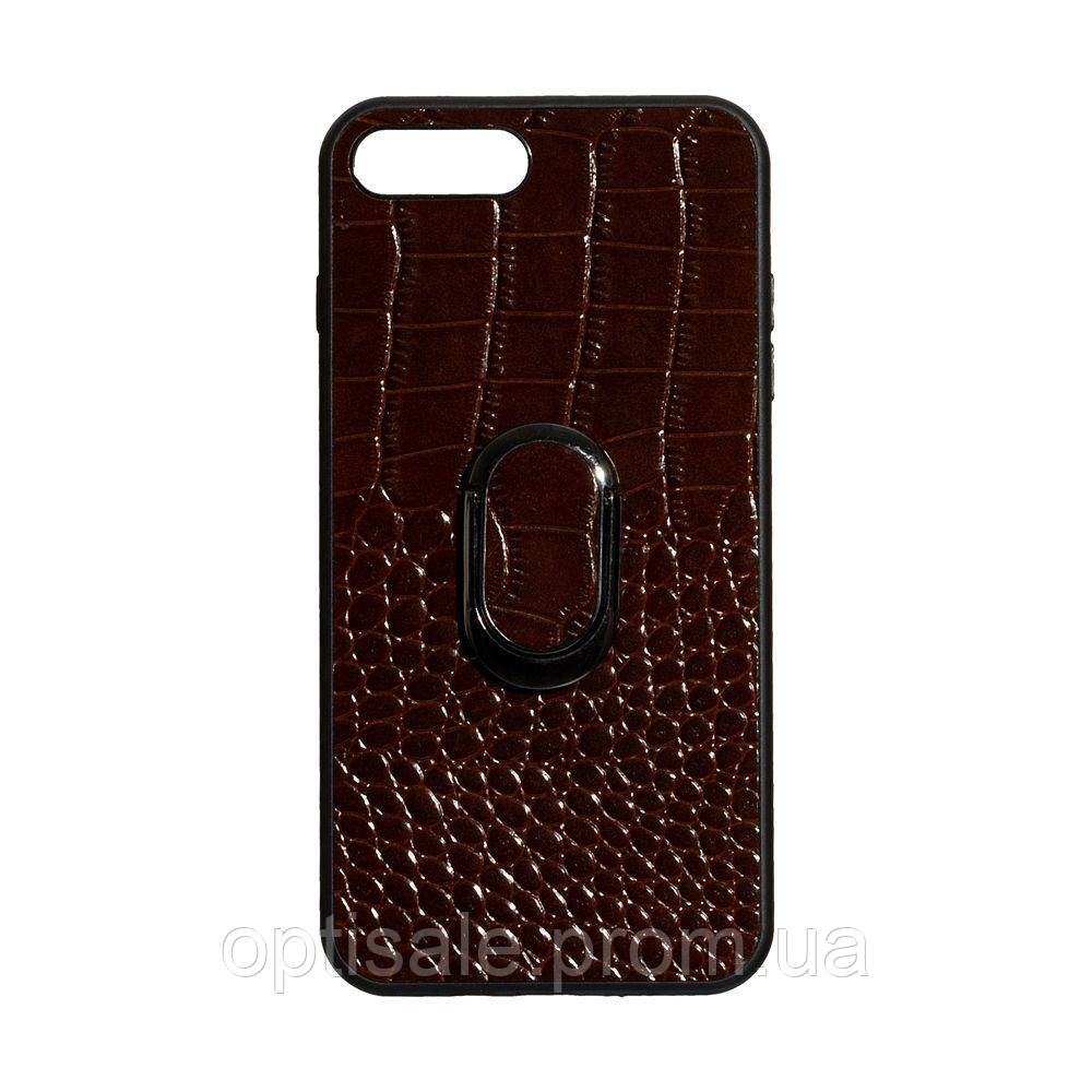 

Чехол Genuine Leather Croco for Apple Iphone 8 Plus