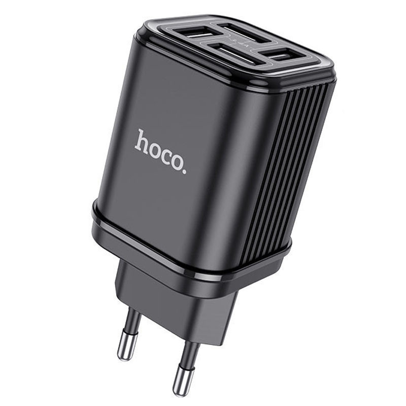 

СЗУ HOCO C84A Resolute four-port charger (EU), Черный