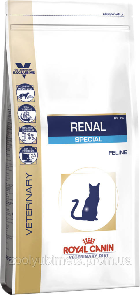 

Royal Canin Renal Special Feline - Сухой корм - Диета для кошек с хронической почечной недостаточностью, 2 кг