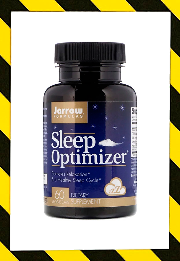 

Jarrow Formulas, Sleep Optimizer, для нормализации сна, Снотворное 60 капсул USA