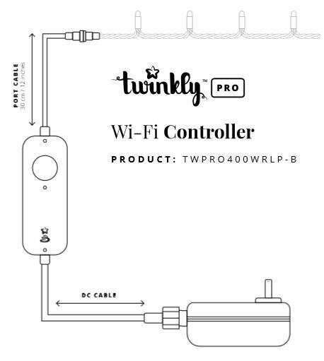 

Контроллер Twinkly Pro WiFi IP65, 1-2x250 ламп