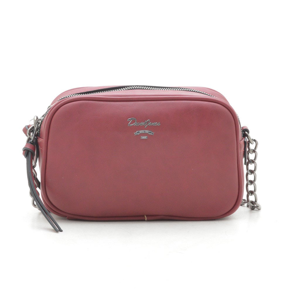 

Клатч женский из искусственной кожи David Jones CM5374 d. red, Красный