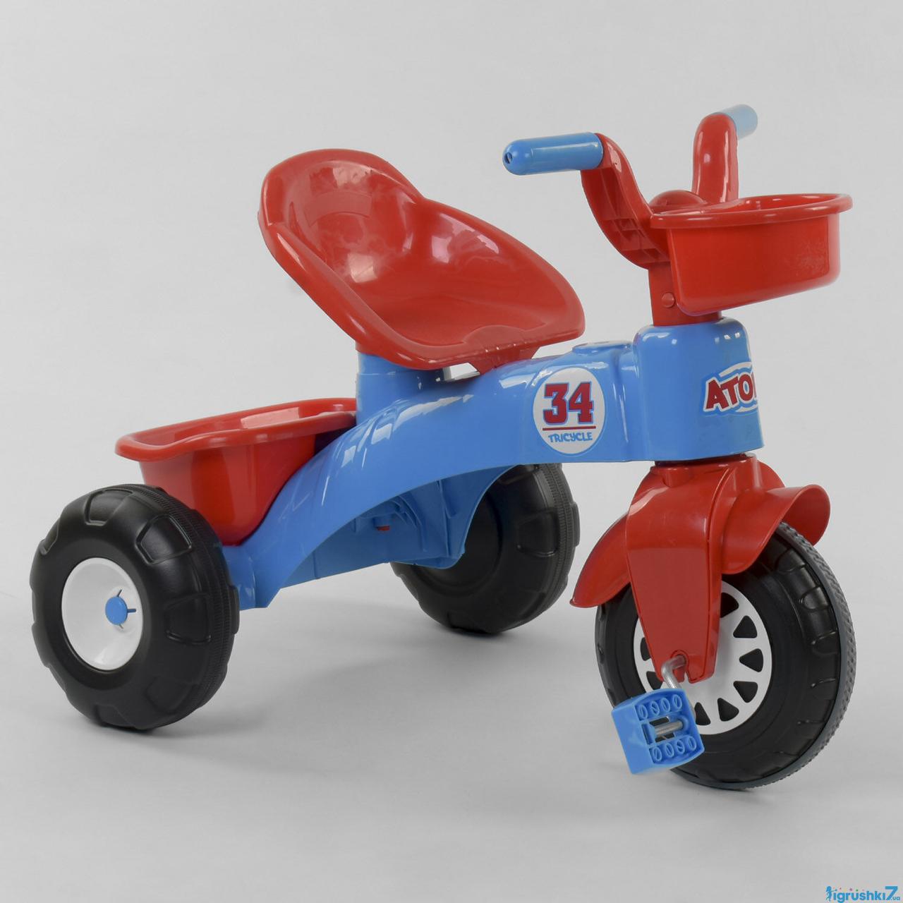 

Велосипед трехколесный Best Trike 07-169 Красный, Розовый