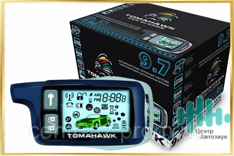 

Сигнализации с автозапуском Tomahawk 9.7 двухсторонняя
