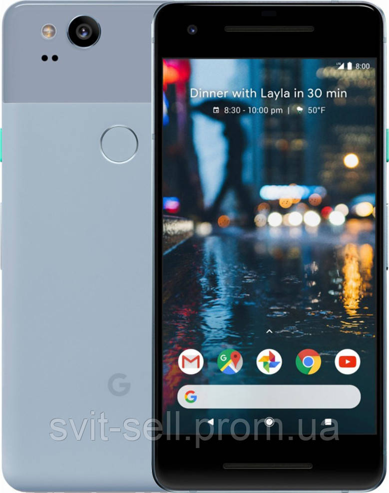 

Смартфон Google Pixel 2 128Gb Blue (Kinda Blue) Refurbished