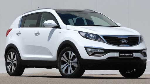 

Стекло фары KIA Sportage 3 (SL) 2010-2015 правое