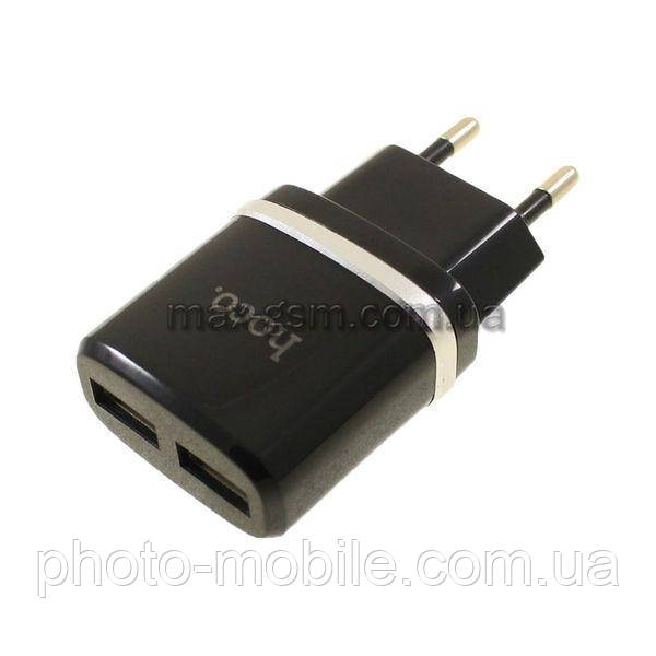 

УЗУ Hoco C12 (СЗУ 2xUSB 2.4A) black