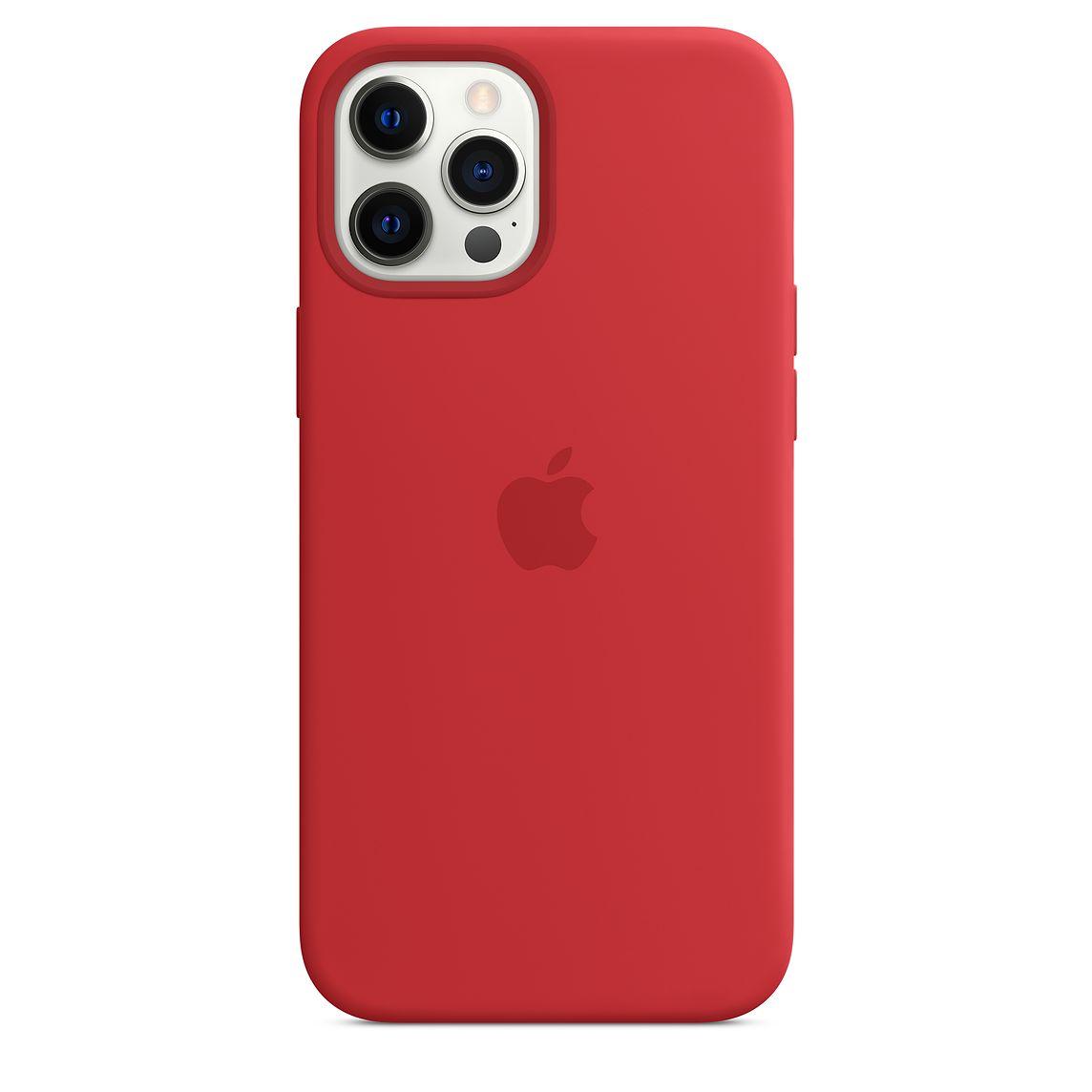 

Silicone Case Full Cover для iPhone 12 Pro Max Red/Красный №14