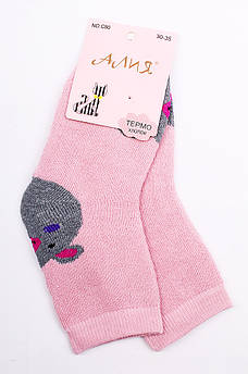 Шкарпетки махрові дівчинка розмір 30-35 АЛИЯ 126424M