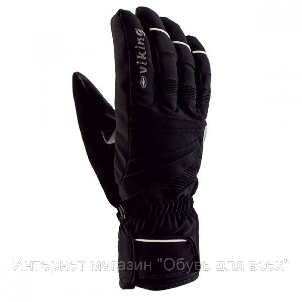 

Рукавиці гірськолижні Viking Bazak 8 Чорний 09 112162610.8M.blk, Black