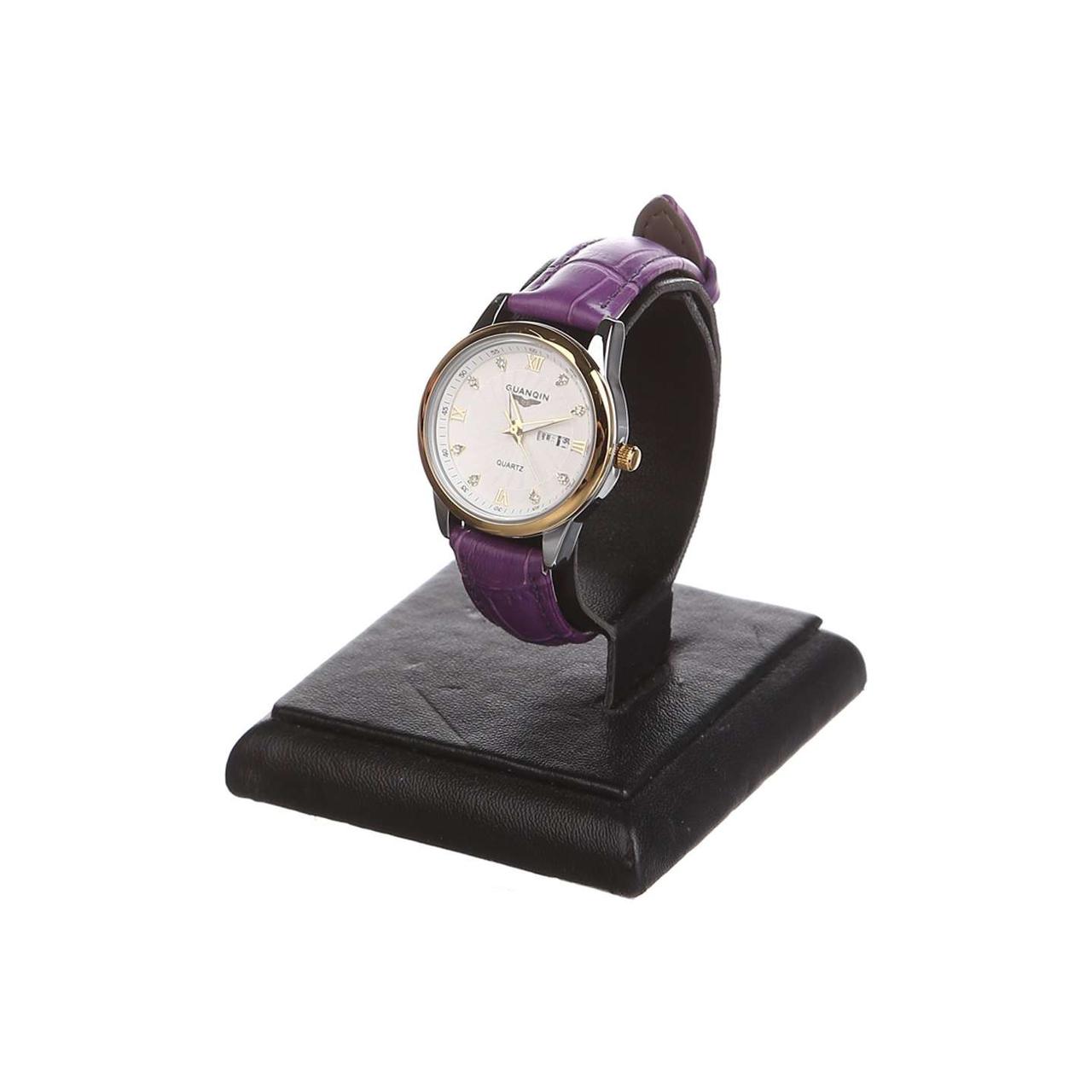 

Часы женские GUANQIN GQ80007-AV CL Gold-white-purple GQ80007-AVGWP, КОД: 1494201