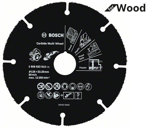 

Диск по дереву для болгарки Bosch 125 мм