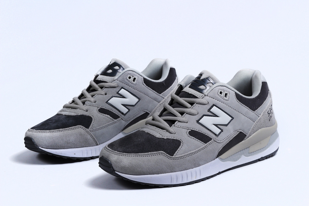 

Мужские кроссовки в стиле New Balance Нью беланс 530, серые 45 (29 см), Серый