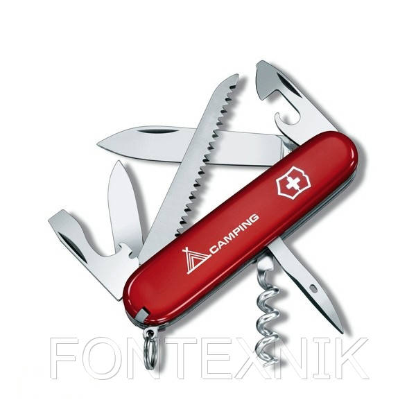 

Швейцарский нож Victorinox Camper, Красный