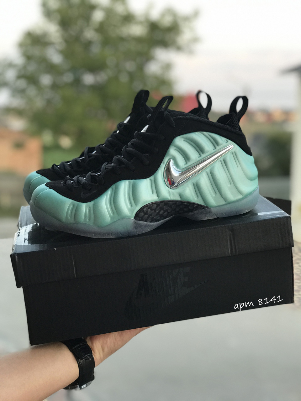 

Мужские кроссовки в стиле Nike Найк Air Foamposite Pro, кожа, бирюзовые с черным 46, Разные цвета