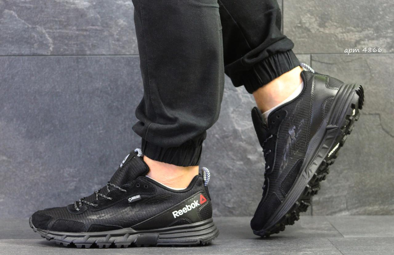 

Мужские кроссовки в стиле Reebok Рибок, черные 45 (28,5 см), Черный