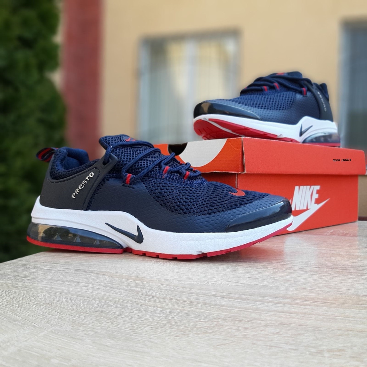 

Мужские кроссовки Nike Найк Air Presto, синие 41 (25,5 см), Синий
