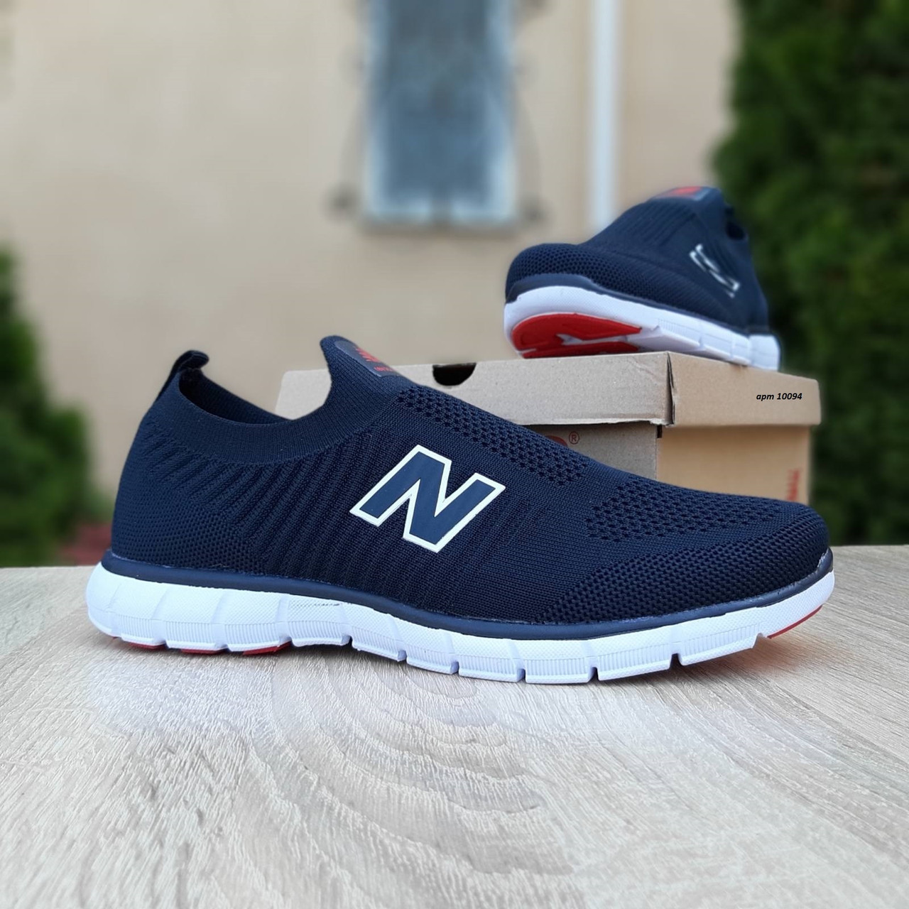 

Мужские тапки в стиле New Balance Нью беланс, черные 44 (28,5 см), Черный