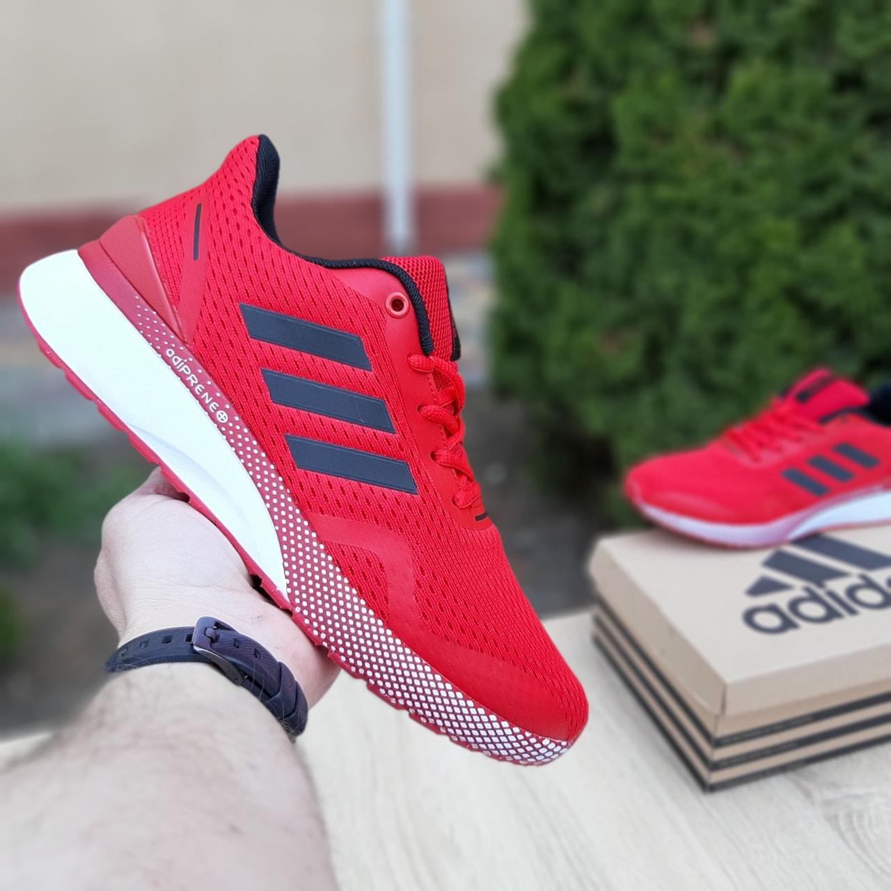 

Мужские кроссовки в стиле Adidas Адидас Nova Run X , красные 42 (26,5 см), Красный