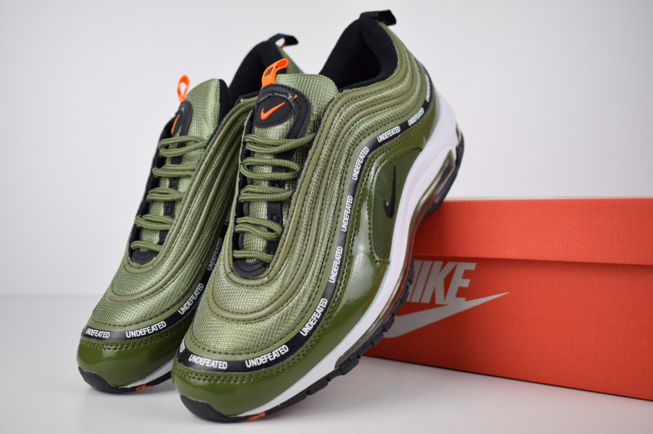 

Мужские кроссовки в стиле Nike Найк AirMax 97, зеленые 44 (28 см), Зеленый