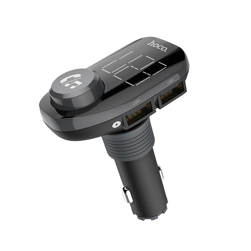 

FM-трансмиттер Hoco E45 Happy route car wireless FM transmitter Black