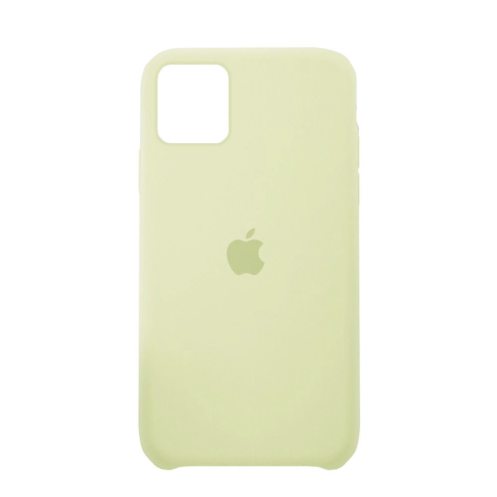 

Панель Silicone Case для iPhone 11 Pro Copy Milk Yellow, Бежевый