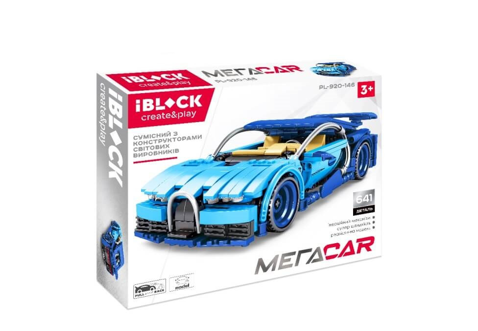 

Конструктор IBlock МЕГАCAR 641 элемент (PL-920-146)