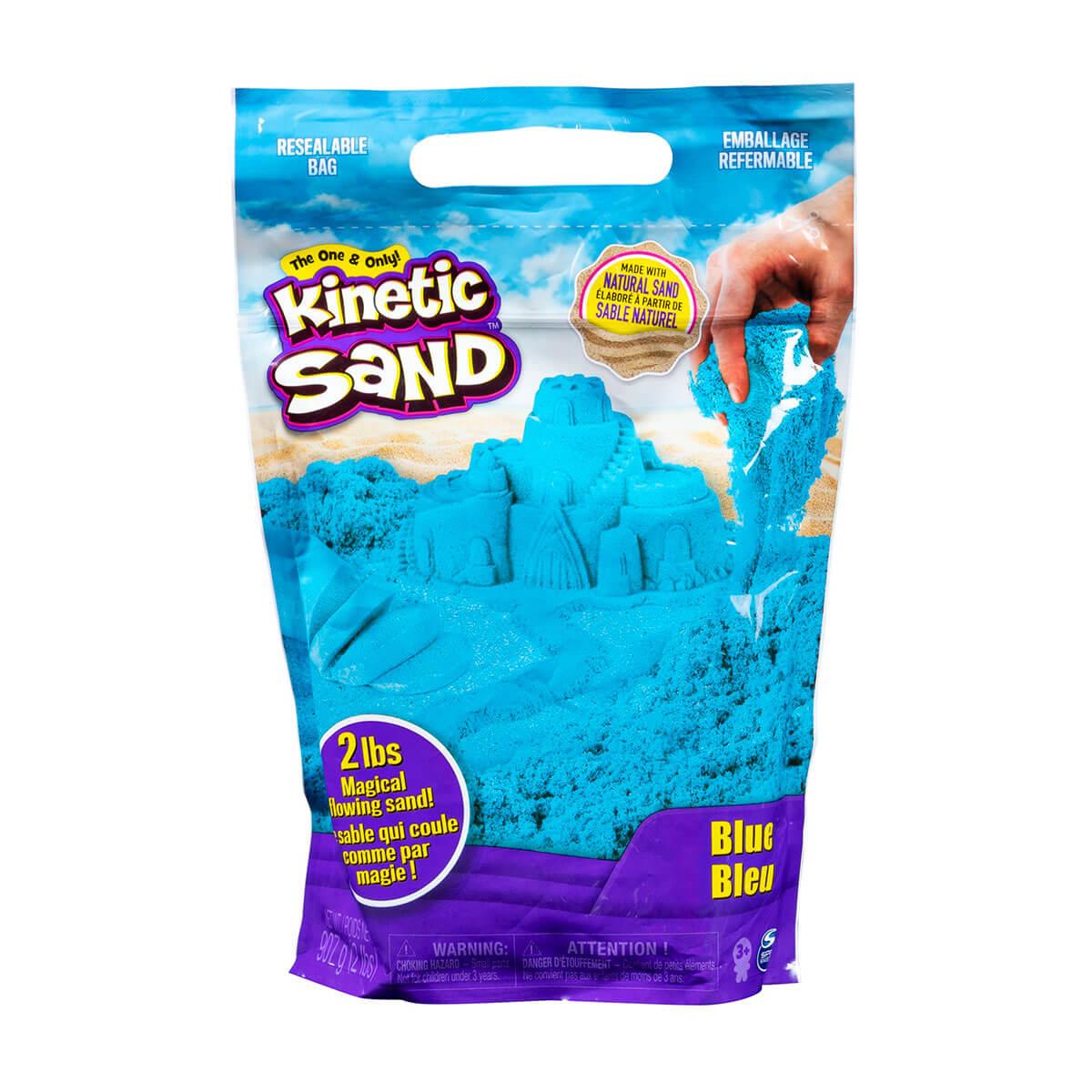 

Кинетический песок Kinetic Sand Colour синий 907 г (71453B), Голубой