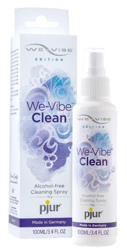 

Антибактериальный спрей без спирта и ароматизаторов pjur We-Vibe Clean, 100мл