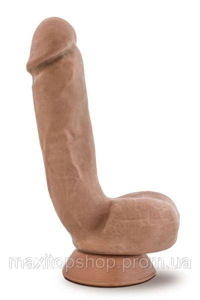 

Реалістичний фалоімітатор AU NATUREL MACHO LATIN, 21х4,5см, Коричневий