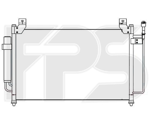 

Радиатор кондиционера MAZDA CX7 06-12 (артикул FP 44 K419)